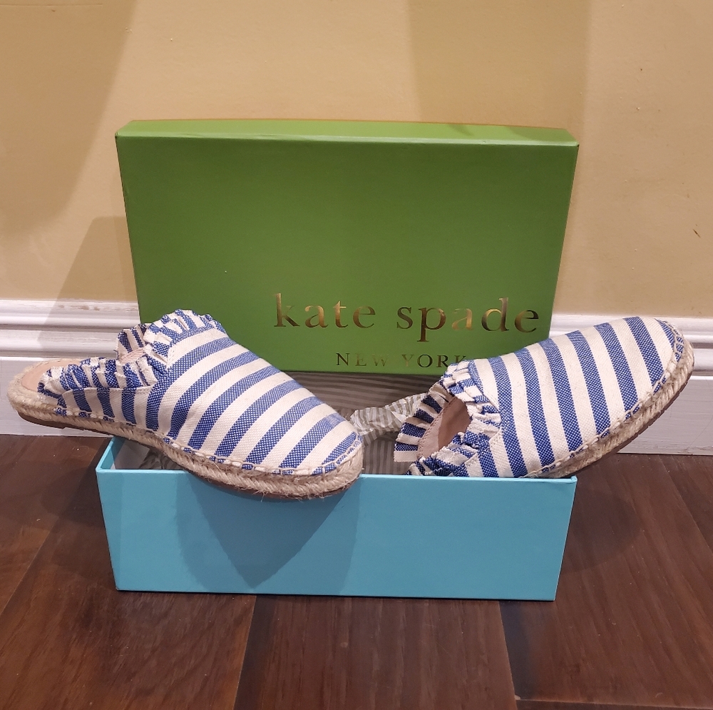 Kate Spade size 8 espadrille mules